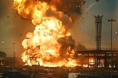 噴涂流水線設備廠家論：年關將近化工企業如何預防爆炸？（篇一）
